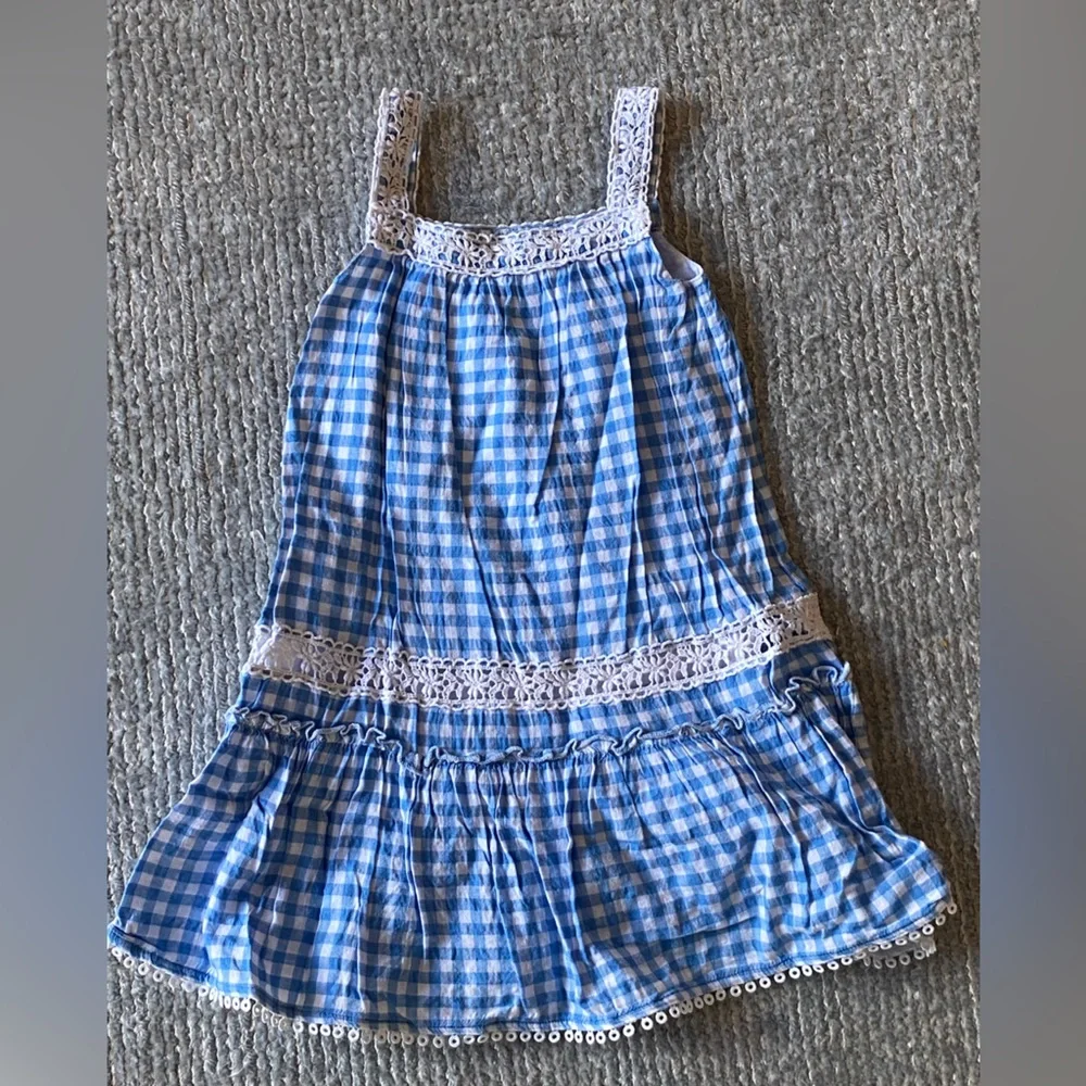 Roberta Roller Rabbit Gorls Gingham Dress - Size 2